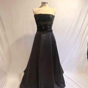 Ball gown skirt.